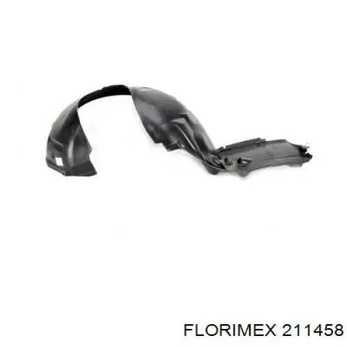 Arco de guardabarros delantero derecho 1122038 General Motors