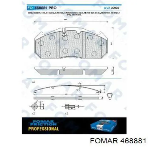 Comprar D497 Eren Pastillas delanteras de freno