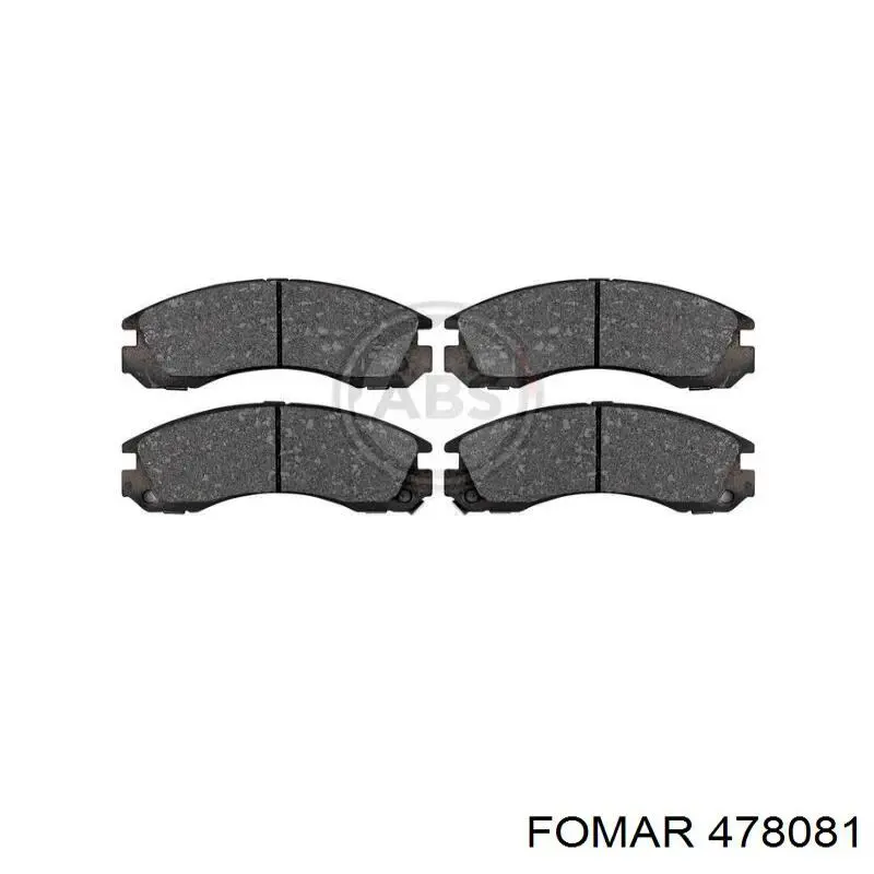 Comprar 478081 Fomar Roulunds Pastillas delanteras de freno