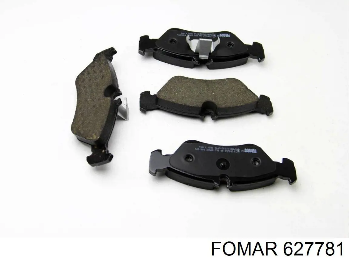 627781 Fomar Roulunds Pastillas freno traseras