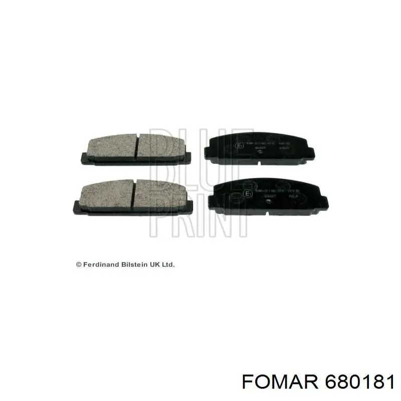 Pastillas traseras Mazda GJYA2643Z