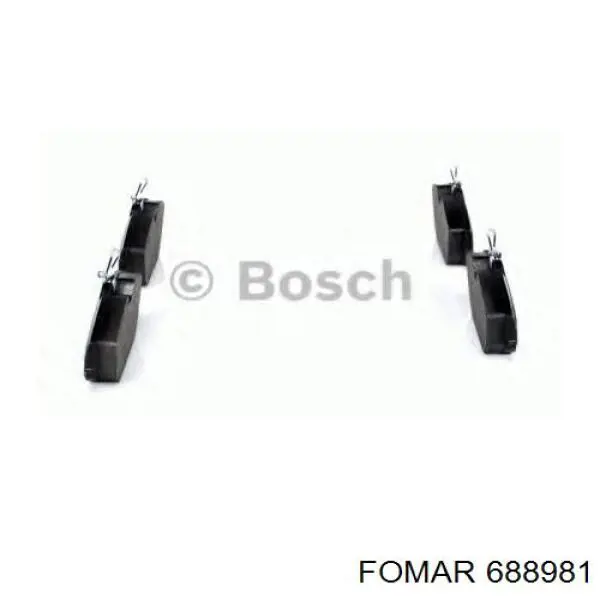 Pastillas de freno delanteras Renault Laguna 1 B56, 556