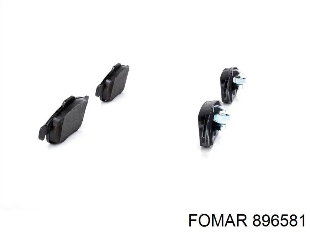 Pastillas de freno traseras BDS570 Starline