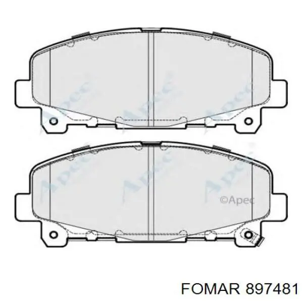 45237TL0G51 Honda Pastillas delanteras