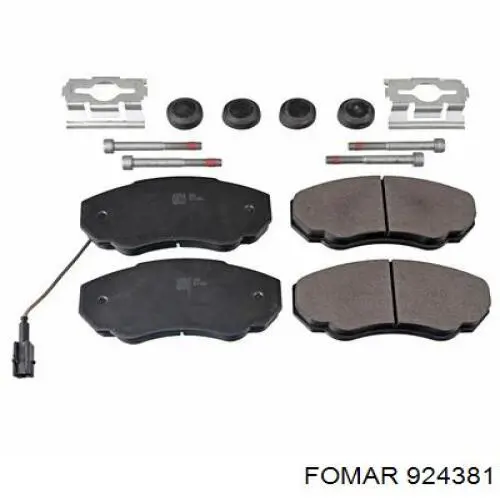 77364016 Fiat/Alfa/Lancia Pastillas freno traseras