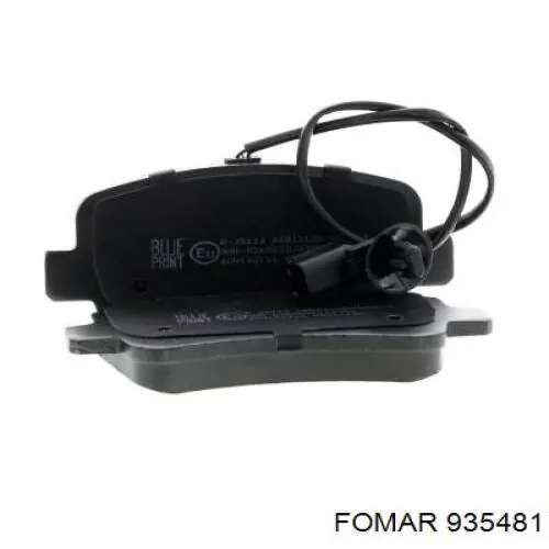 Pastillas de freno traseras 7485121752 Renault (RVI)