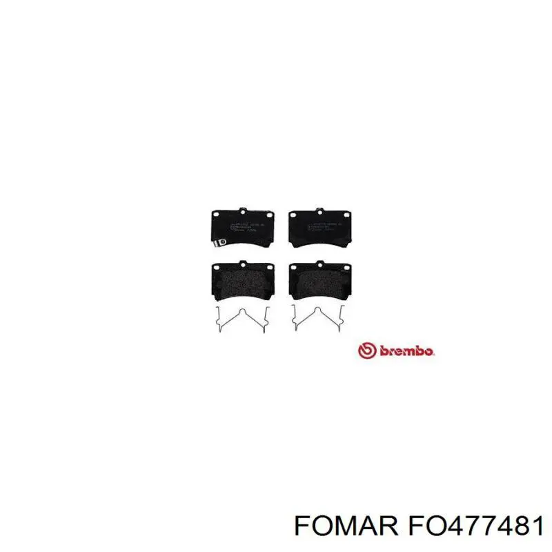 Pastillas de freno delanteras Mazda 323 BA