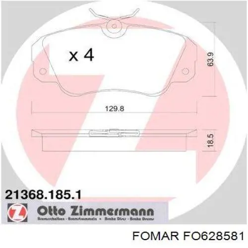 Pastillas de freno DP4002R EBC Brakes