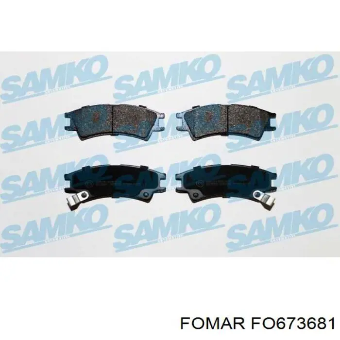 58115020S0 Hyundai/Kia pastillas de freno delanteras