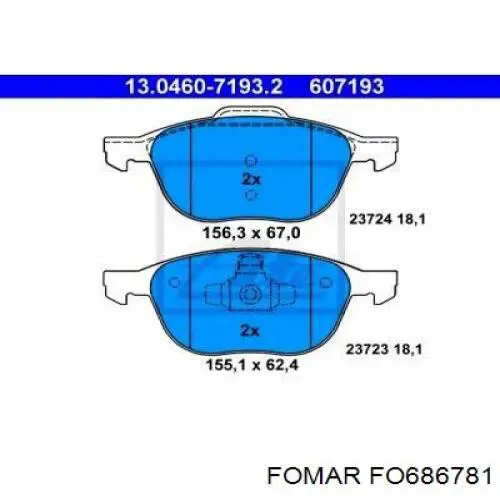 Pastillas de freno traseras Renault Espace 4 JK0
