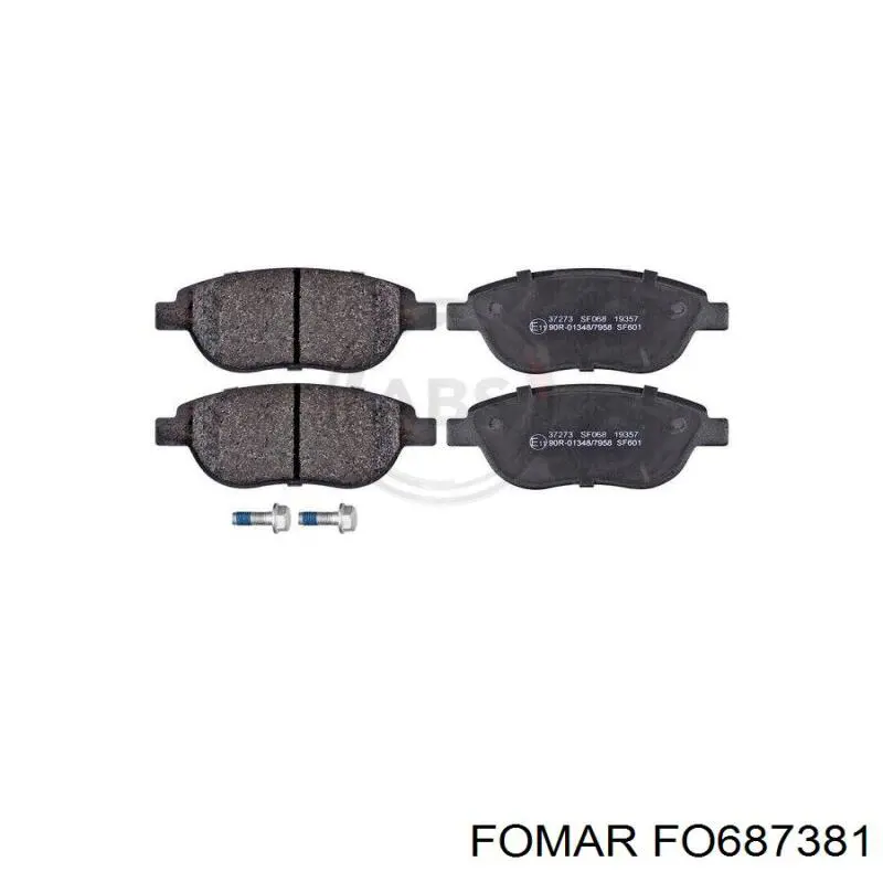 Pastillas de freno delanteras Citroen C3 1 FC