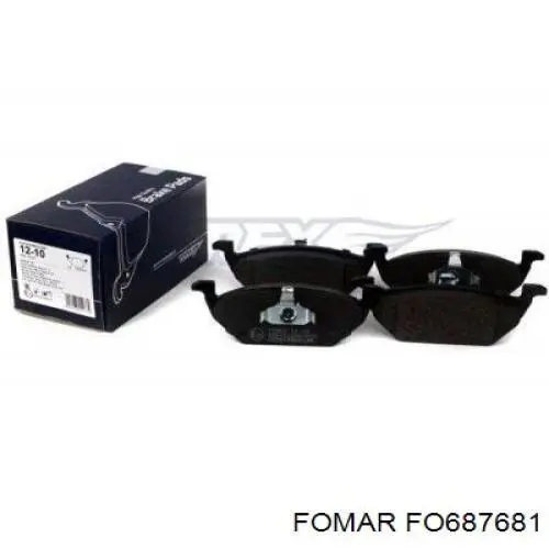 Pastillas de freno delanteras Seat Ibiza 5 KJ1, KJG