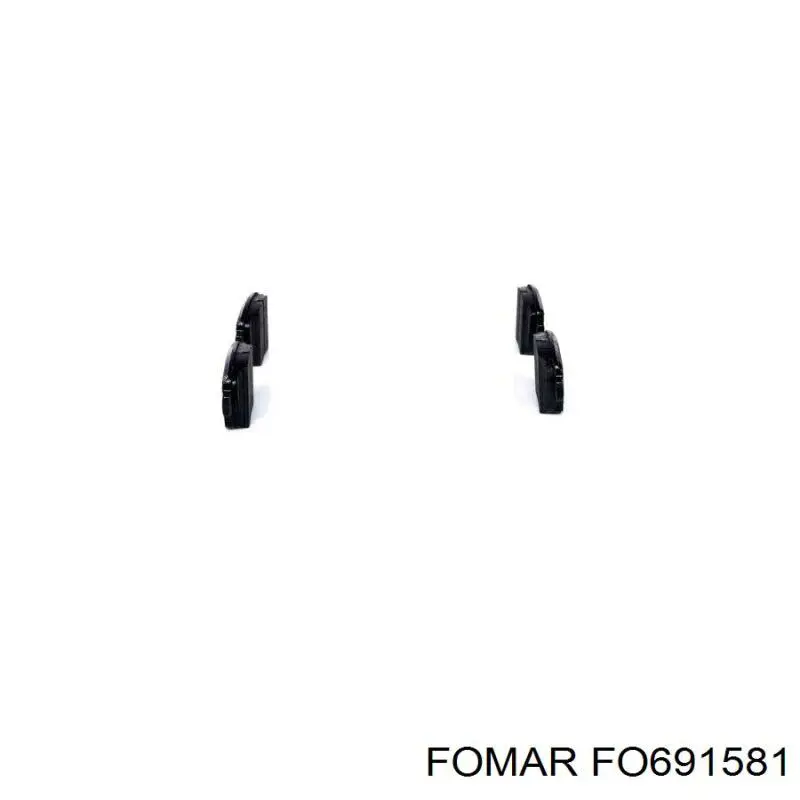 Pastillas de freno traseras Volkswagen Jetta 6 162, 163, AV3, AV2, AY2, AY3