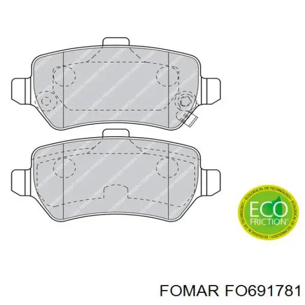 Comprar 93190577 Opel Pastillas de freno traseras