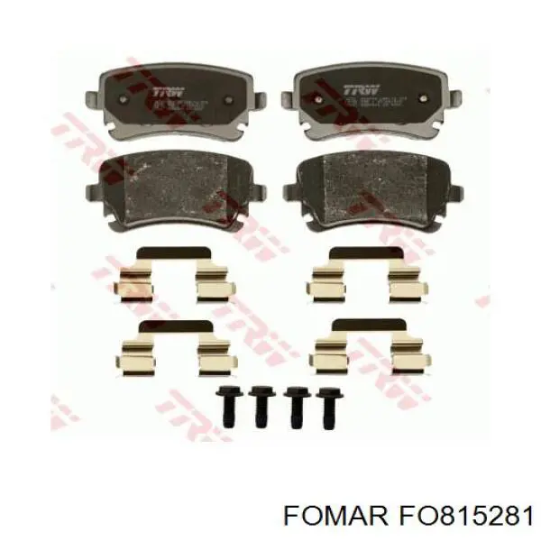 Pastillas traseras Necto FD7176A