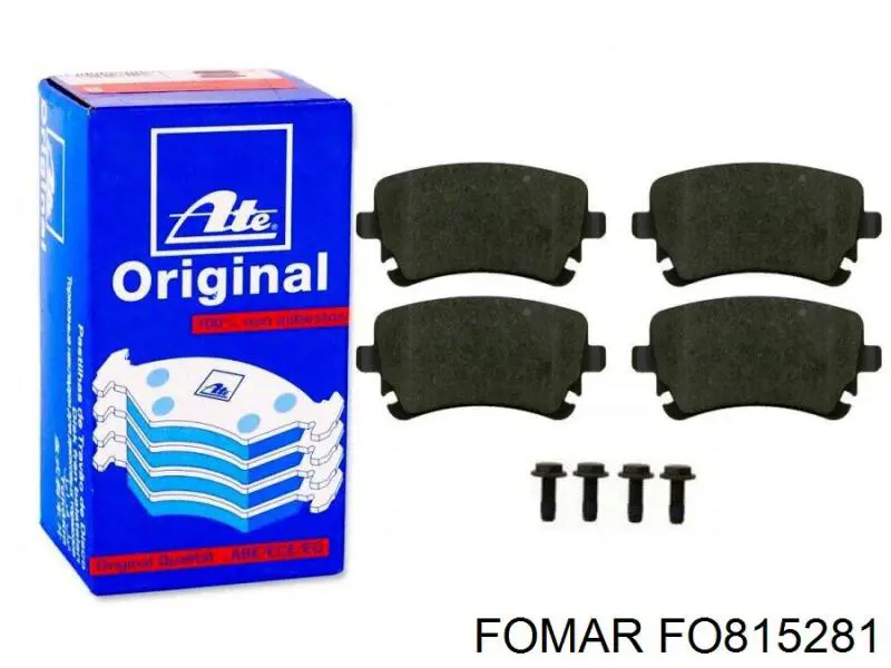 FD7176A Necto Pastillas freno traseras