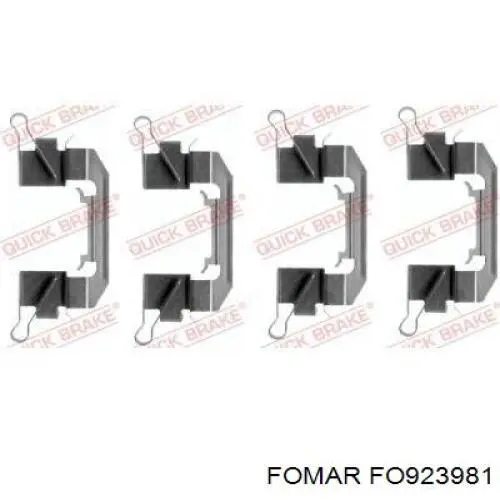 Pastillas de freno traseras AY060NS038 Nissan/Infiniti