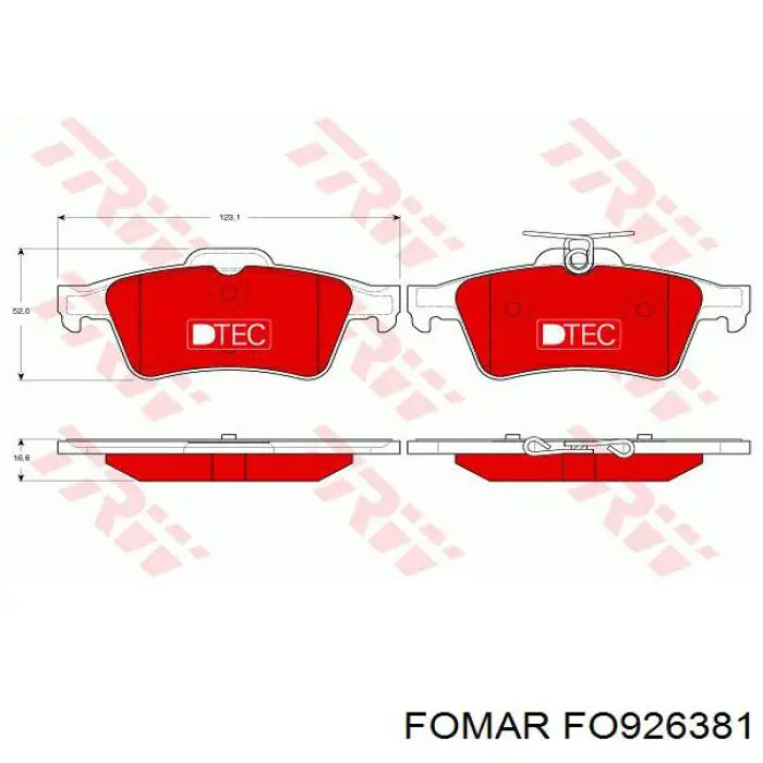 Pastillas traseras de freno Volvo 32373164 precio, desde 20,10 EUR