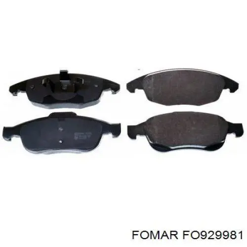 Pastillas de freno delanteras Citroen C4 UA