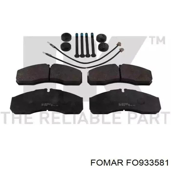 Comprar 34204620 Mercedes Pastillas delanteras de freno
