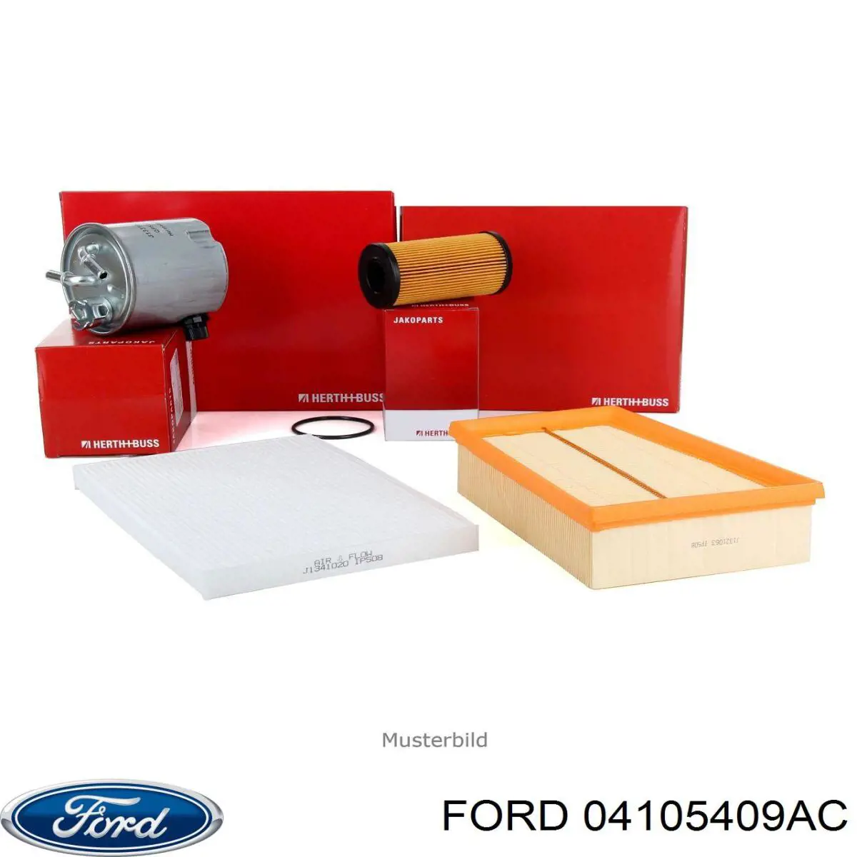 04105409AC Ford filtro de aceite