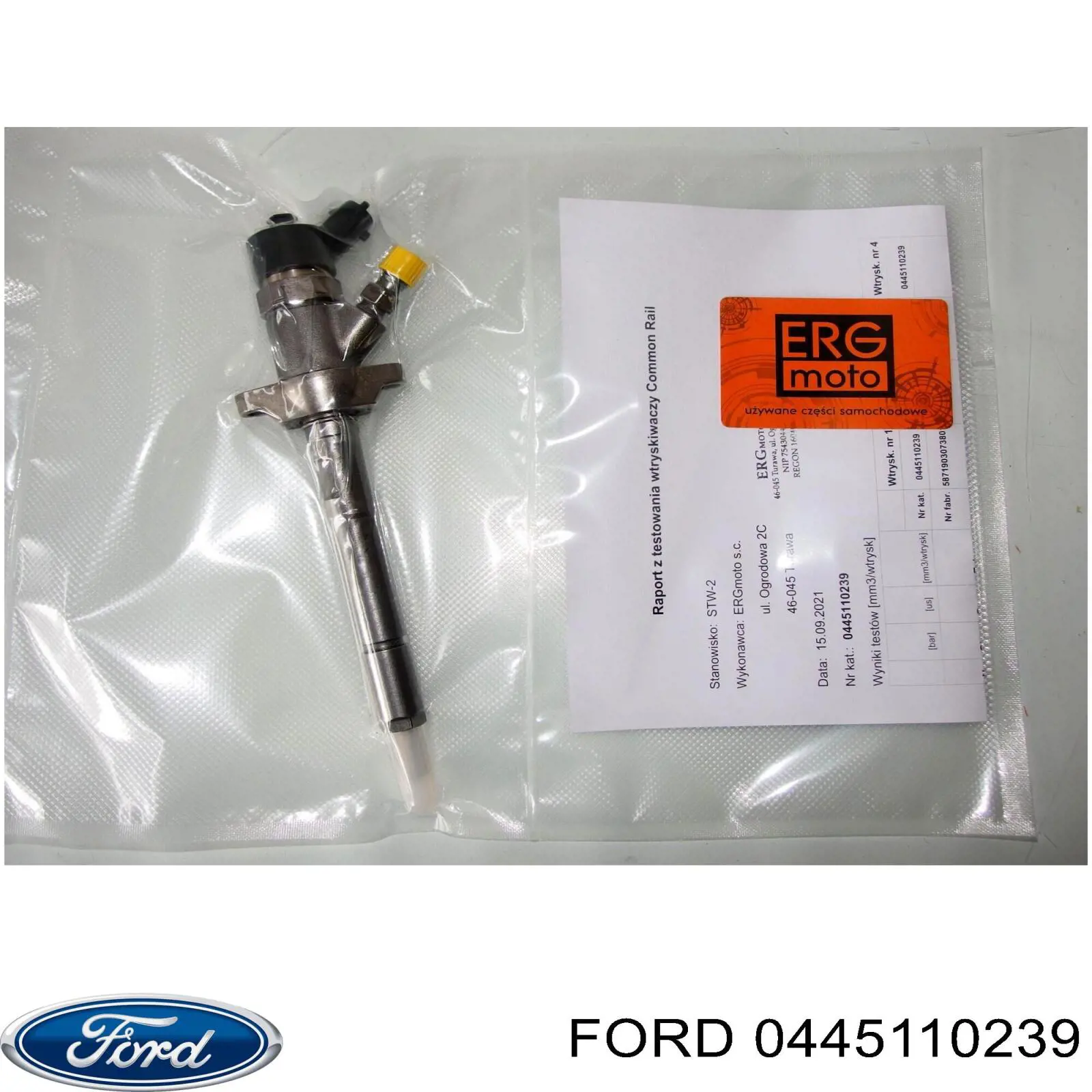 Inyector-bomba Ford 0445110239