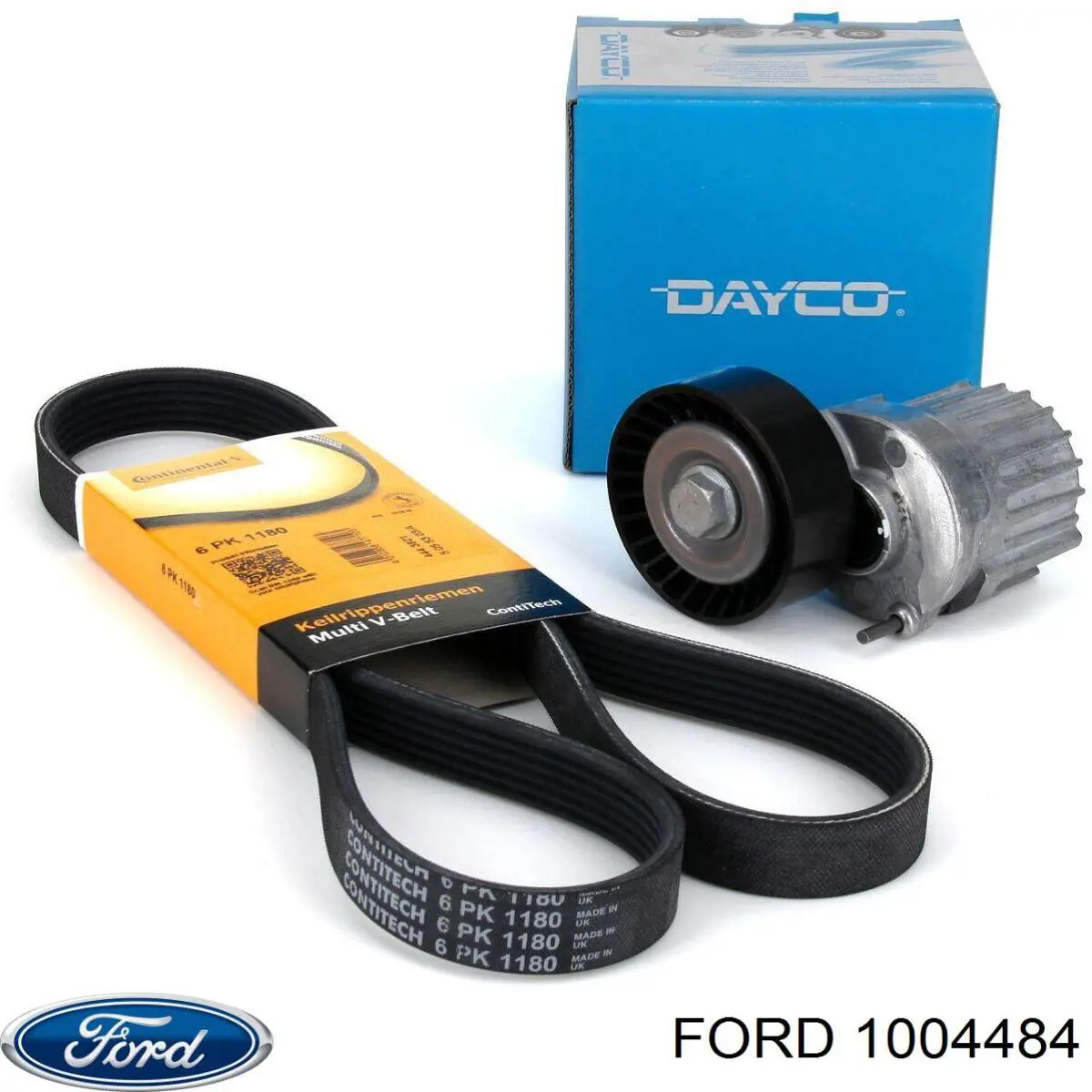 Correa de alternador 1004484 Ford