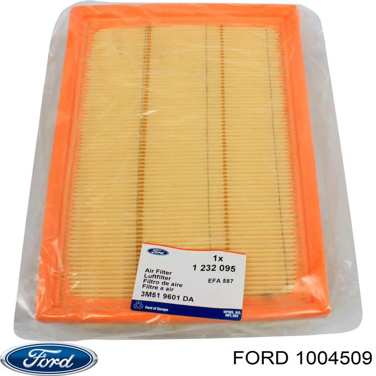 El filtro de aire Ford 1004509 precio, desde 6,36 EUR