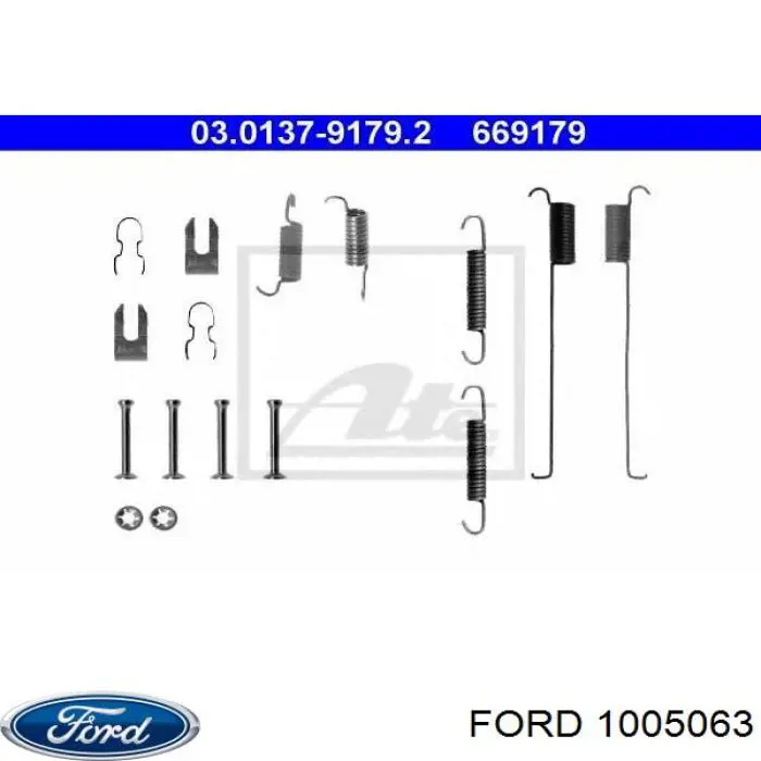 1005063 Ford junta, colector de admisión, superior