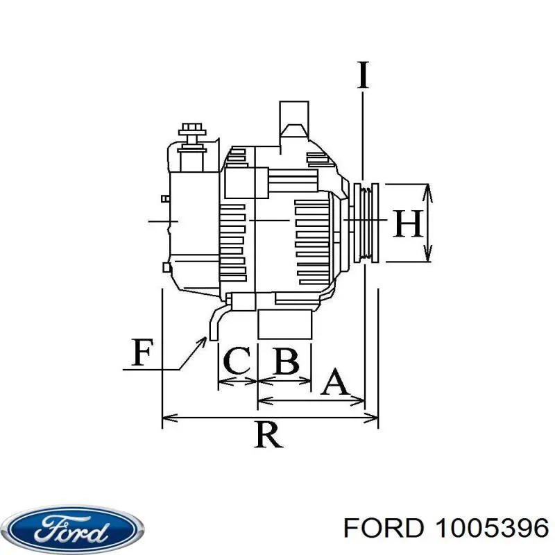 1005396 Ford alternador
