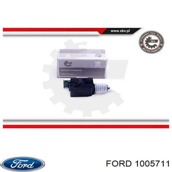 1005711 Ford elemento de regulación, cierre centralizado, puerta de maletero