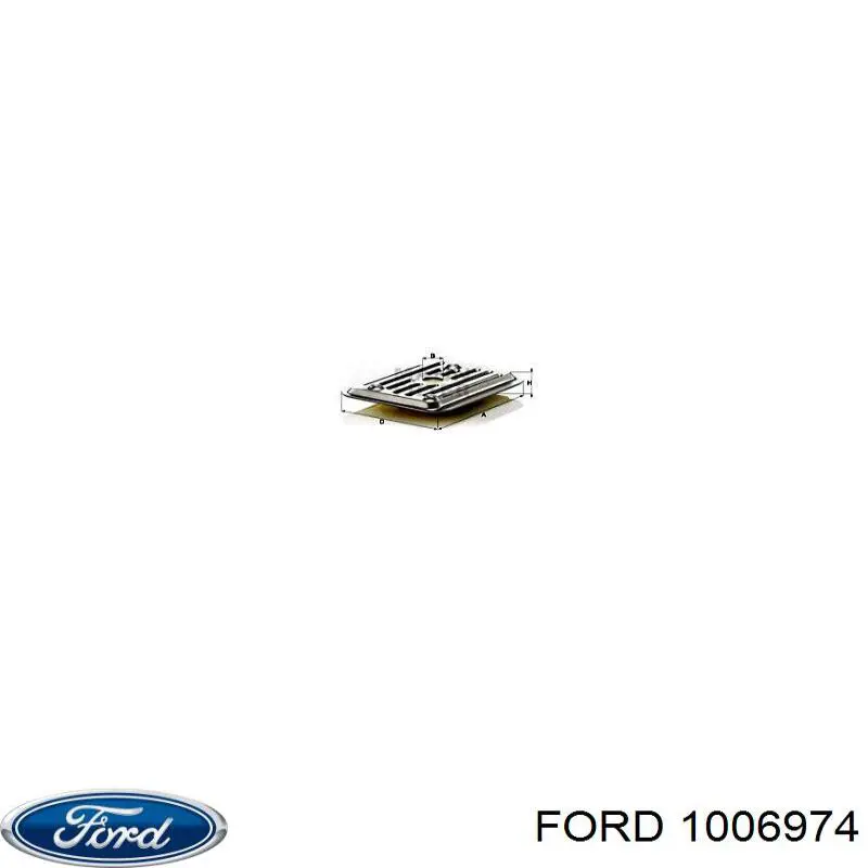 1006974 Ford filtro caja de cambios automática