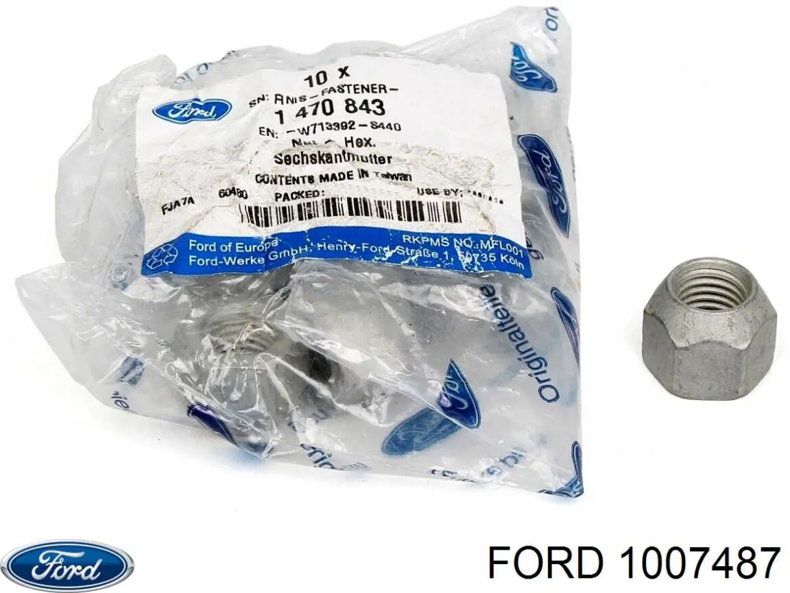 1007487 Ford tuerca de rueda