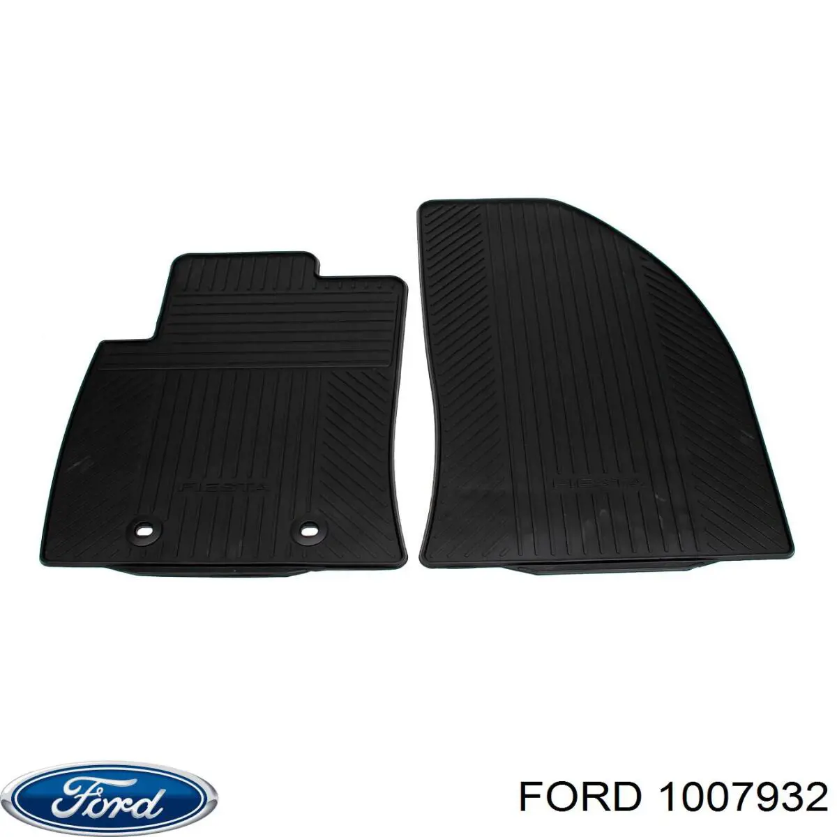 1007932 Ford clips de fijación de pasaruedas de aleta delantera