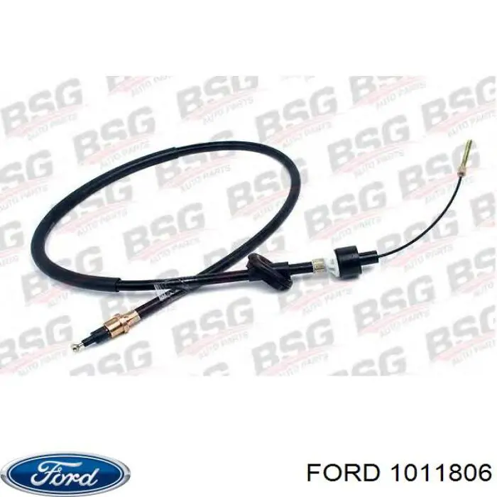 1011806 Ford cable de embrague
