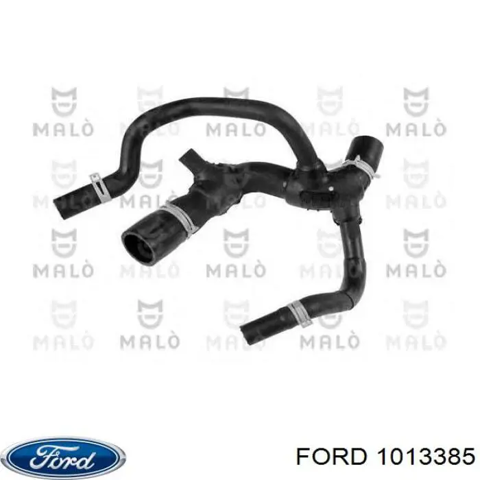 1013385 Ford manguera refrigerante para radiador inferiora