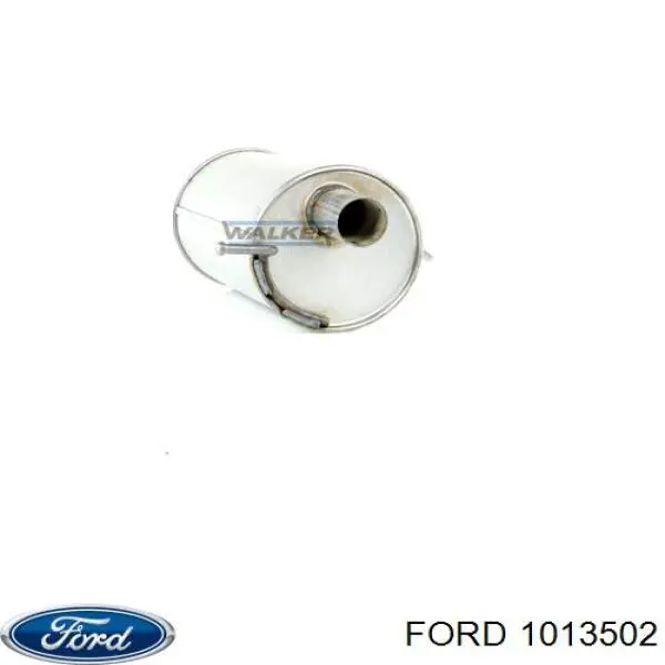 1013502 Ford silenciador posterior