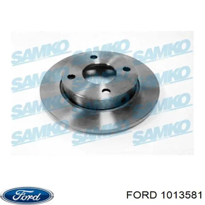 1013581 Ford disco de freno delantero