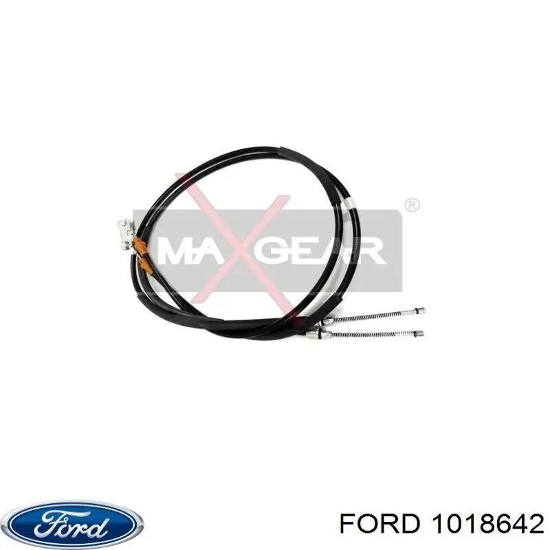 Cable de freno de mano trasero derecho/izquierdo Beca Cables 301045