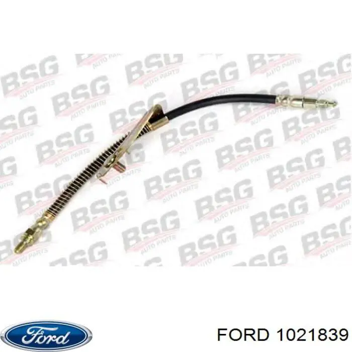 1021839 Ford tubo flexible de frenos delantero izquierdo