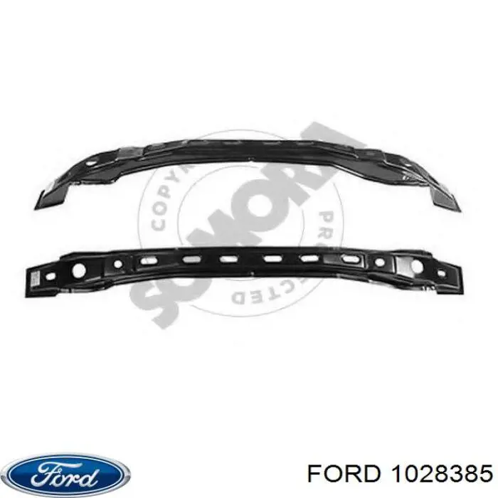 Revestimiento frontal inferior para Ford Ka (RBT)