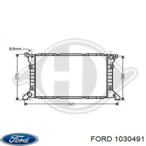 1030491 Ford radiador