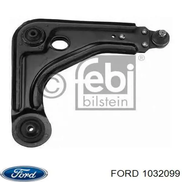 1032099 Ford barra oscilante, suspensión de ruedas delantera, inferior derecha