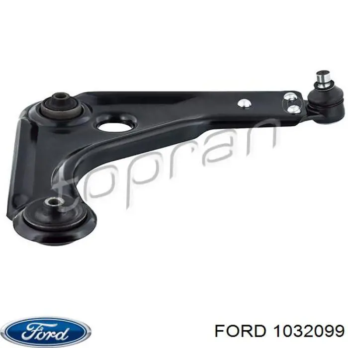 Brazo inferior derecho de la suspensión delantera Ford 97KB3042EB precio, desde 37,93 EUR