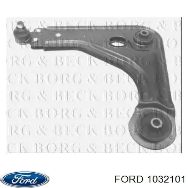 1032101 Ford barra oscilante, suspensión de ruedas delantera, inferior izquierda