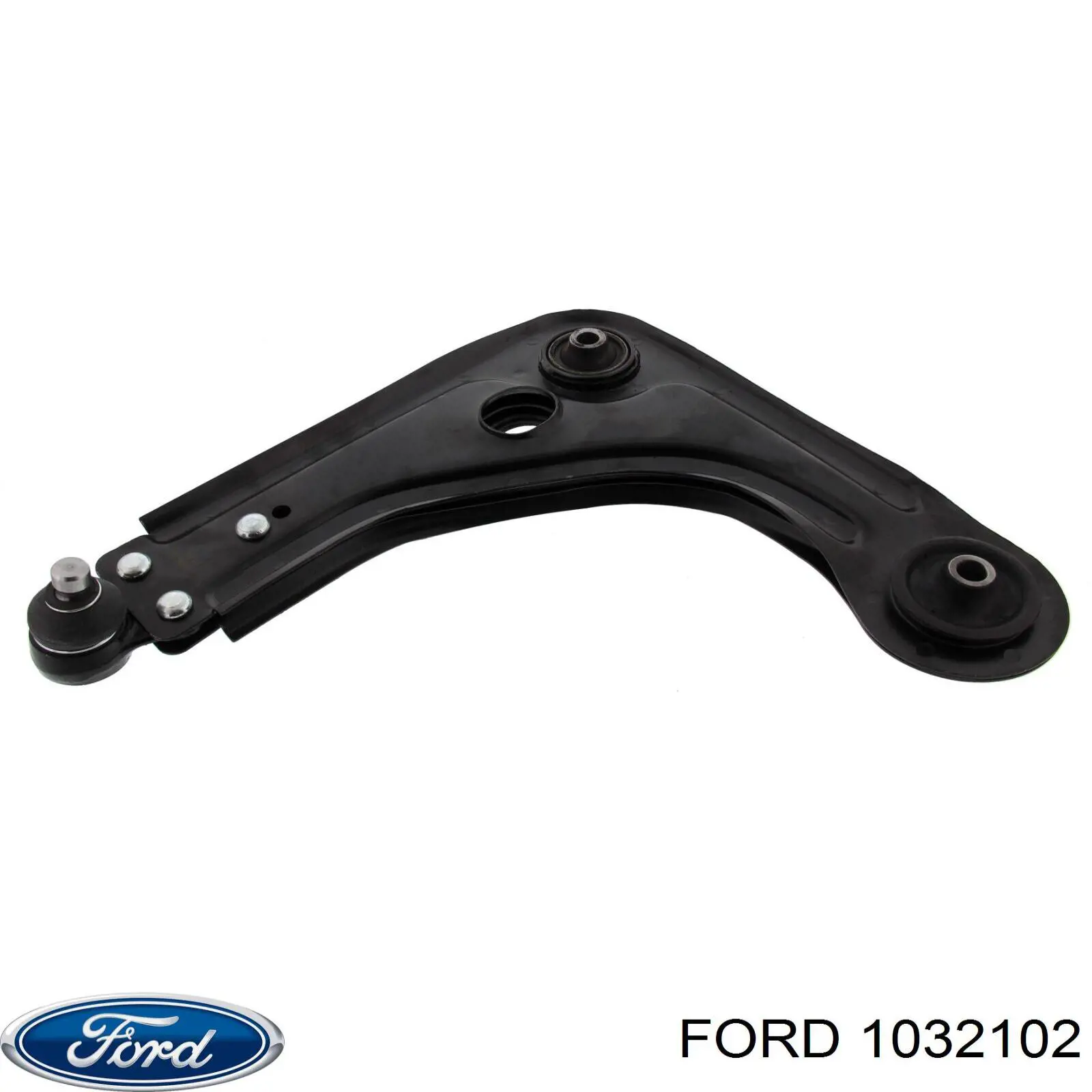 1032102 Ford barra oscilante, suspensión de ruedas delantera, inferior izquierda