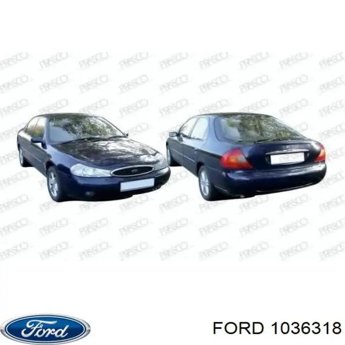 Comprar YFDBP01900 Ford Parachoques