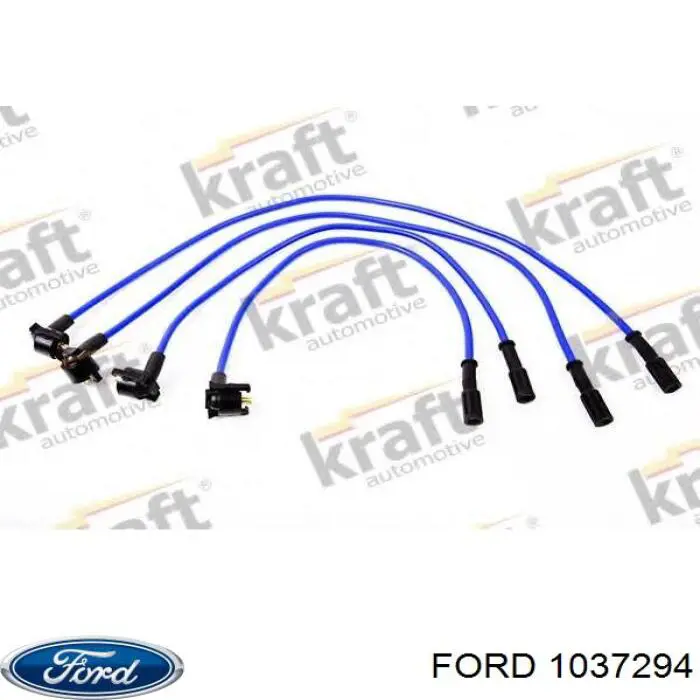 1037294 Ford cables de bujías