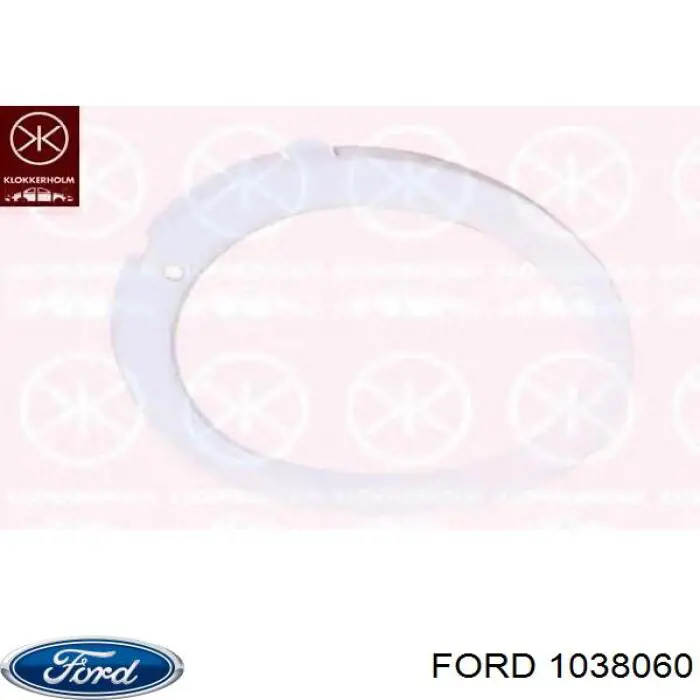Embellecedor, faro antiniebla derecho para Ford Mondeo (BFP)