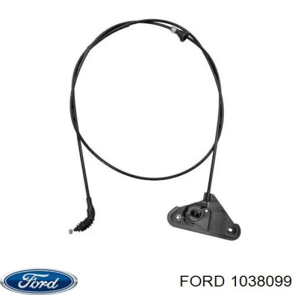 1013944 Ford cable de capó del motor